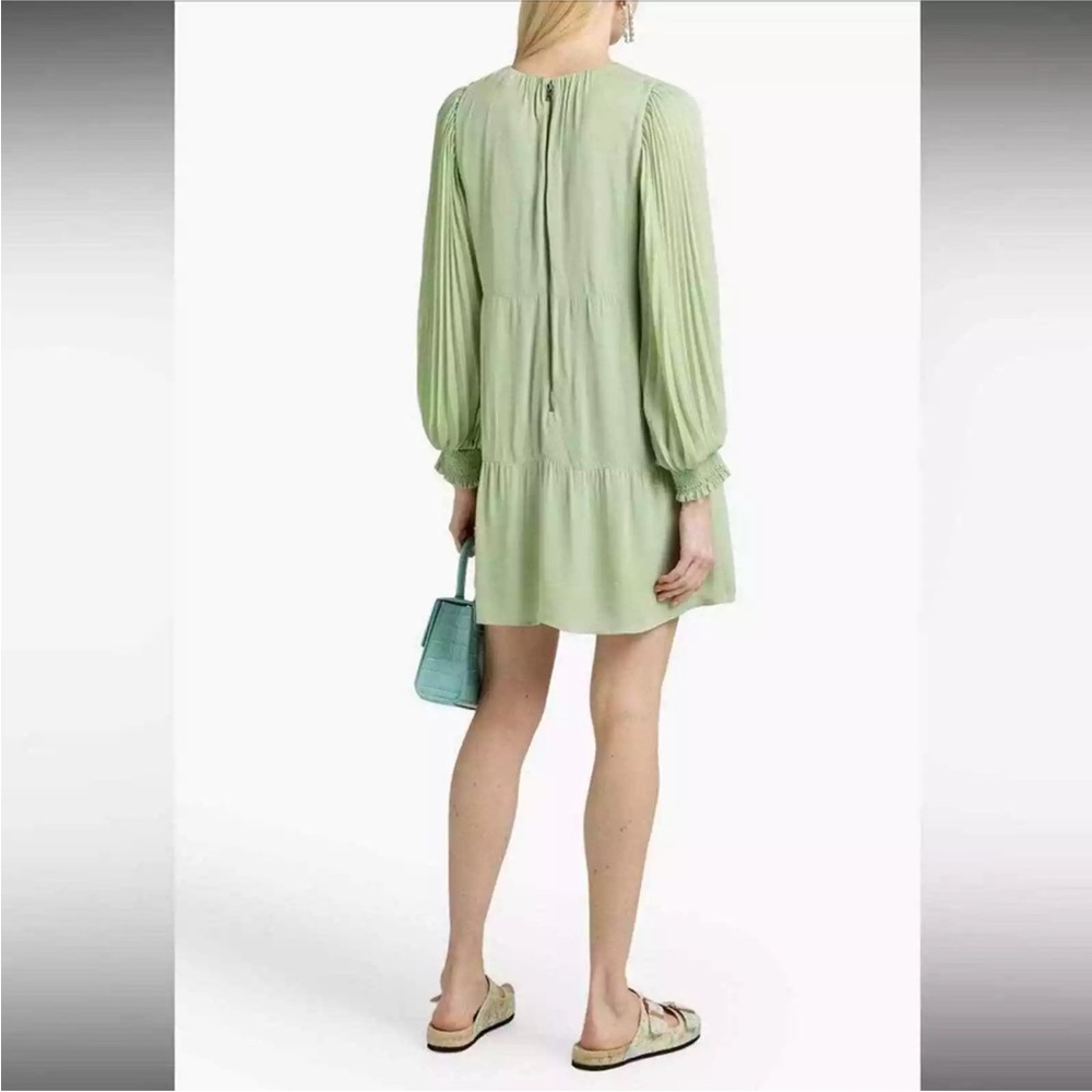 ALICE + OLIVIA Antoinette Pleated
Long Sleeve Dress Size Large - Picture 4 of 13